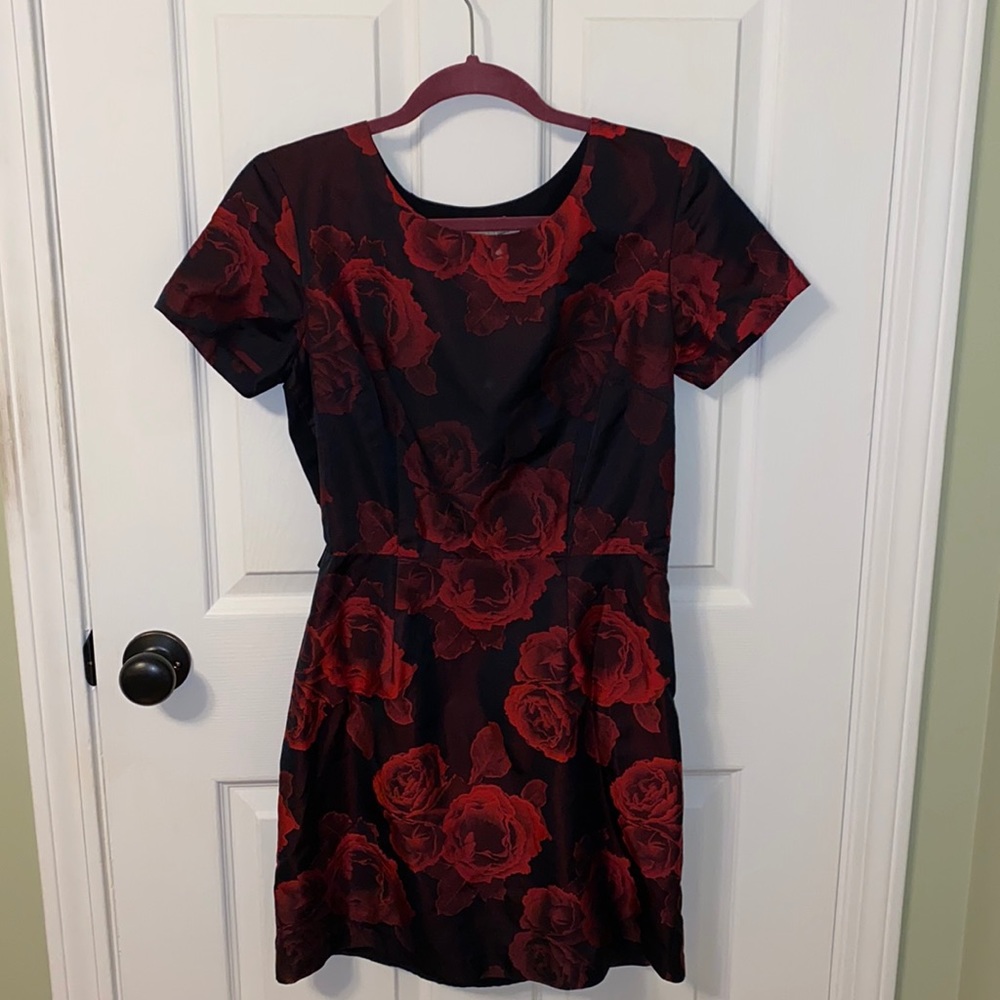 Amanda Uprichard Rose Dress with Partially open Back